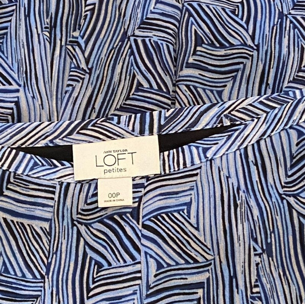 Loft Fully Lined Polyester Flowy Skit - image 3